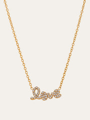 Crystal-Embellished Pendant Necklace