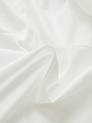 Asymmetric Wrap Shirt with Metal Buckle