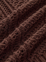 Button Front Sweater Vest