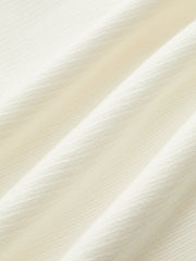 Metal Button Knit Peplum Top