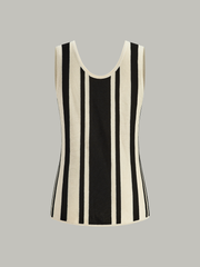 Striped Knit Tank Top