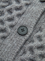 Cable-Knit Sleeveless Sweater Vest