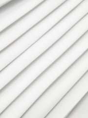 Contrast Pleated Panel Mini Skirt