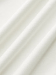 Semi-Sheer Ruched Waist Long-Sleeve Top