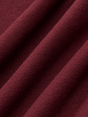 Contrast-Paneled Pleated Peplum T-Shirt