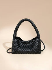 Woven PU Leather Bag
