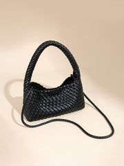 Woven PU Leather Bag