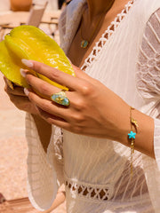 Golden Starfish Ring