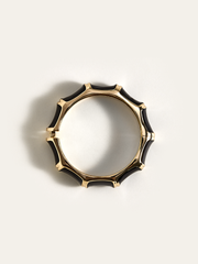 Color-Block Bamboo Bracelet