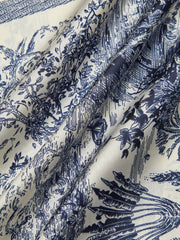 Landscape Print Square Scarf