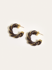 Twisted Hoop Earrings