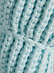 Crochet Conch-Shaped Handbag