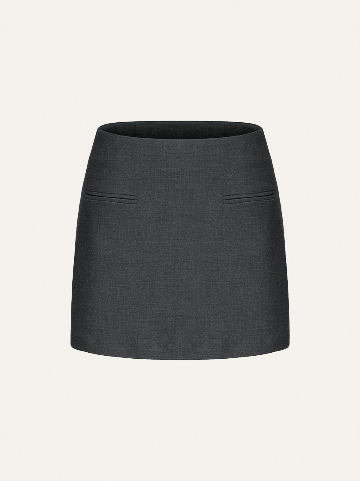 Mid-Waist Mini Skirt