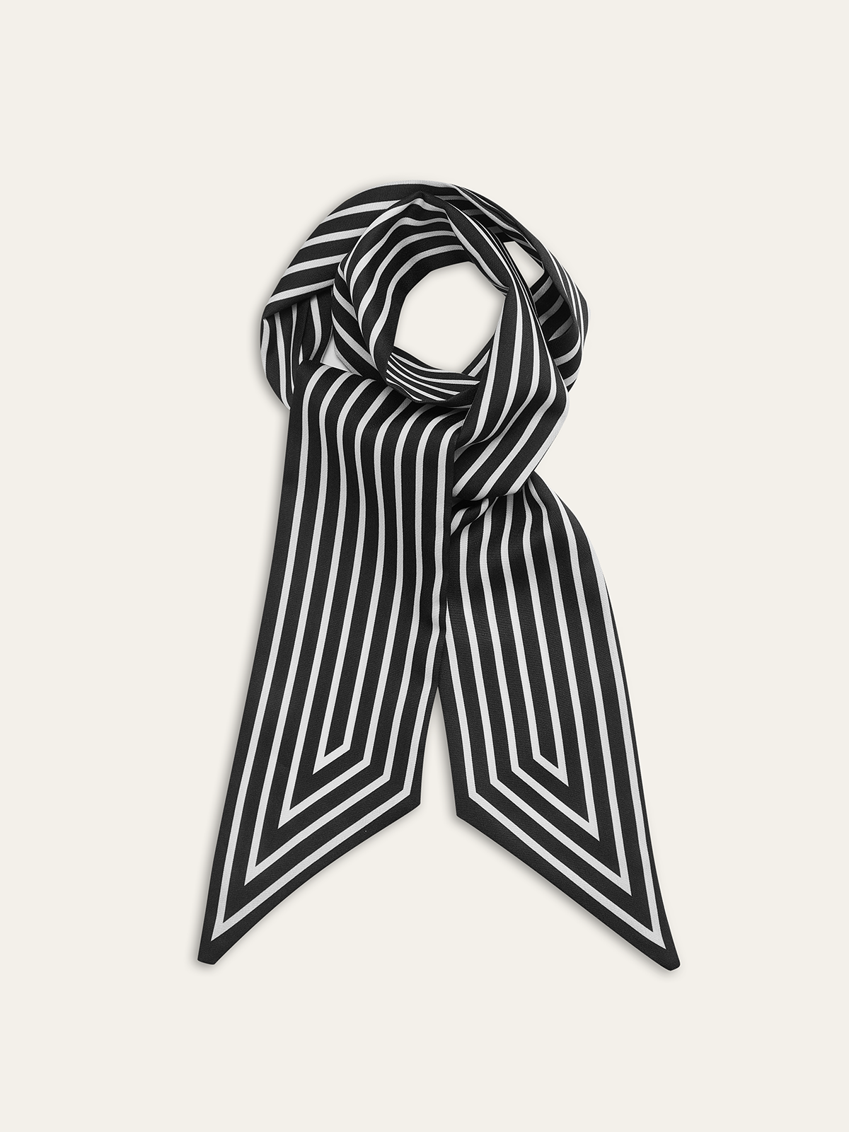Striped Long Scarf