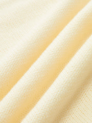 Contrast Striped Trim Short Sleeve Knit Top