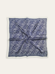 Paisley Print Square Scarf