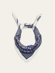Paisley Print Square Scarf