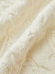 Bow Tie Cable Knit Cardigan