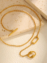 Toggle-Clasp Chain Necklace