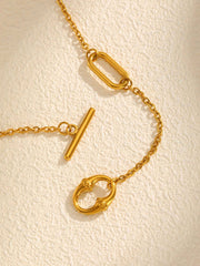 Toggle-Clasp Chain Necklace