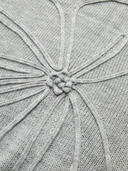 Flower Applique Sweater