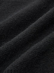 Denim Panel Zipper Cardigan