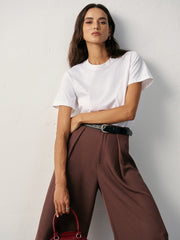 Cotton Crew Neck T-Shirt