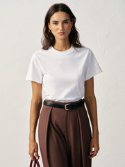 Cotton Crew Neck T-Shirt