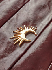 Strapless Asymmetric Faux Leather Dress