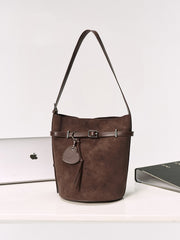 PU Leather Bucket Bag