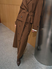 Double Breasted Maxi Skirt