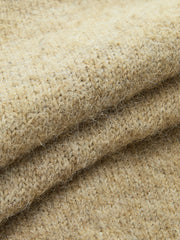 Triangle Button Wool Blend Cardigan