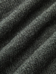 Floral Embroidery Wool Blend Cardigan