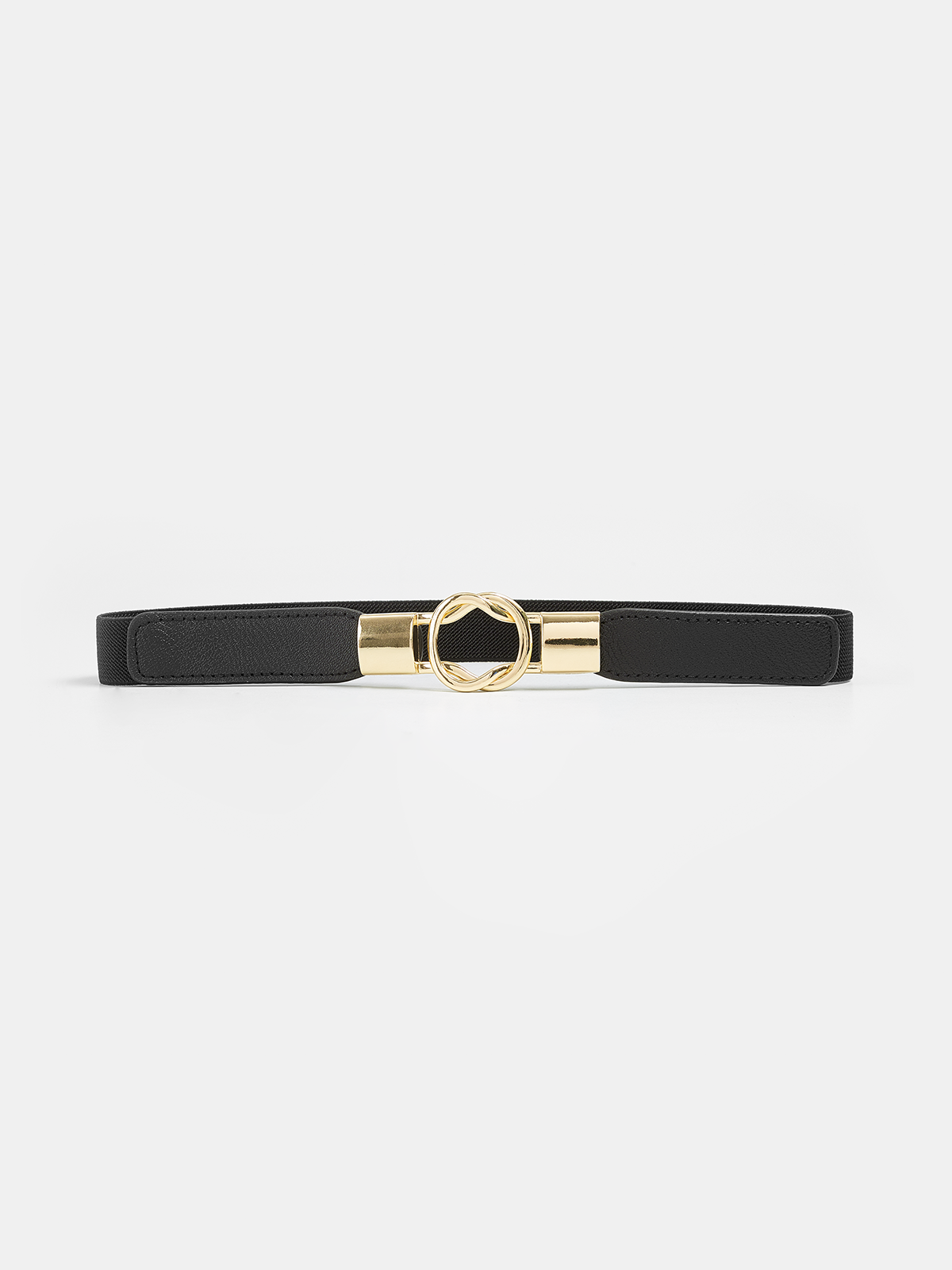 Interlocking Ring Buckle Elastic Belt