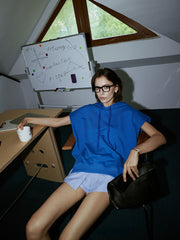 Sleeveless Hooded Sweatshirt