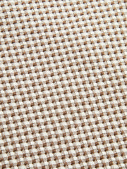 Slim Fit Checkered Sleeveless Maxi Dress