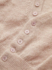 Wool Blend Cropped Cardigan & Top Set