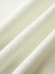 Contrast-Trim Metal Button Cardigan