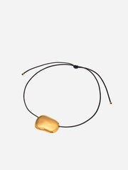 Golden Irregular Smooth Necklace