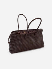 Woven PU Tote Bag
