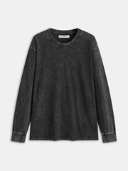 Cotton Washed Long Sleeve T-Shirt