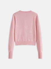 Button Front Knit Cardigan