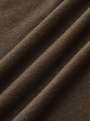 Ruched Cross-Front Long-Sleeve Blouse