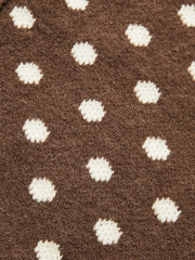 Polka Dot Button Front Cardigan