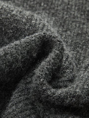 Wool-Blend Fuzzy Midi Dress