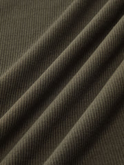 Braided Rope One-Shoulder Ruched Mini Dress