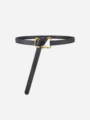 Unique Gold Buckle Knot Detail Belt