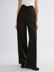High-Waisted Wide-Leg Pants