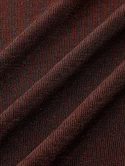 Faux Leather Strap Cowl Neck Top