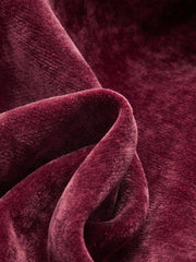 Velvet Pocket Straight-Leg Pants